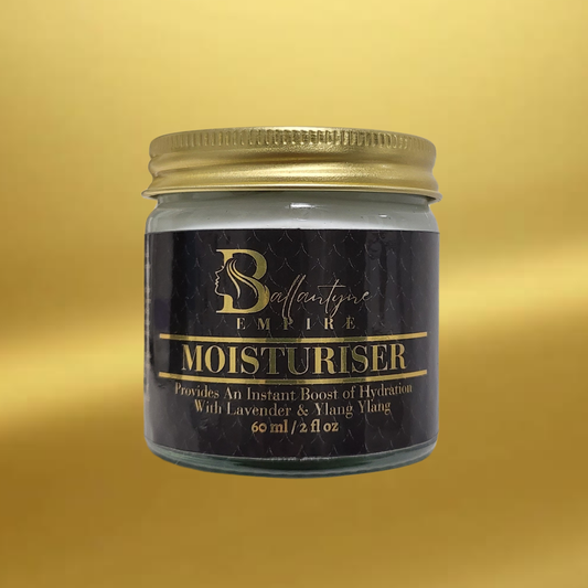 Moisturiser is lavender and ylang-ylang