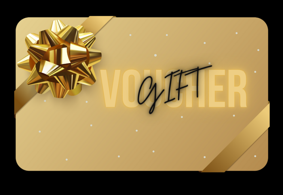 Gold gift voucher