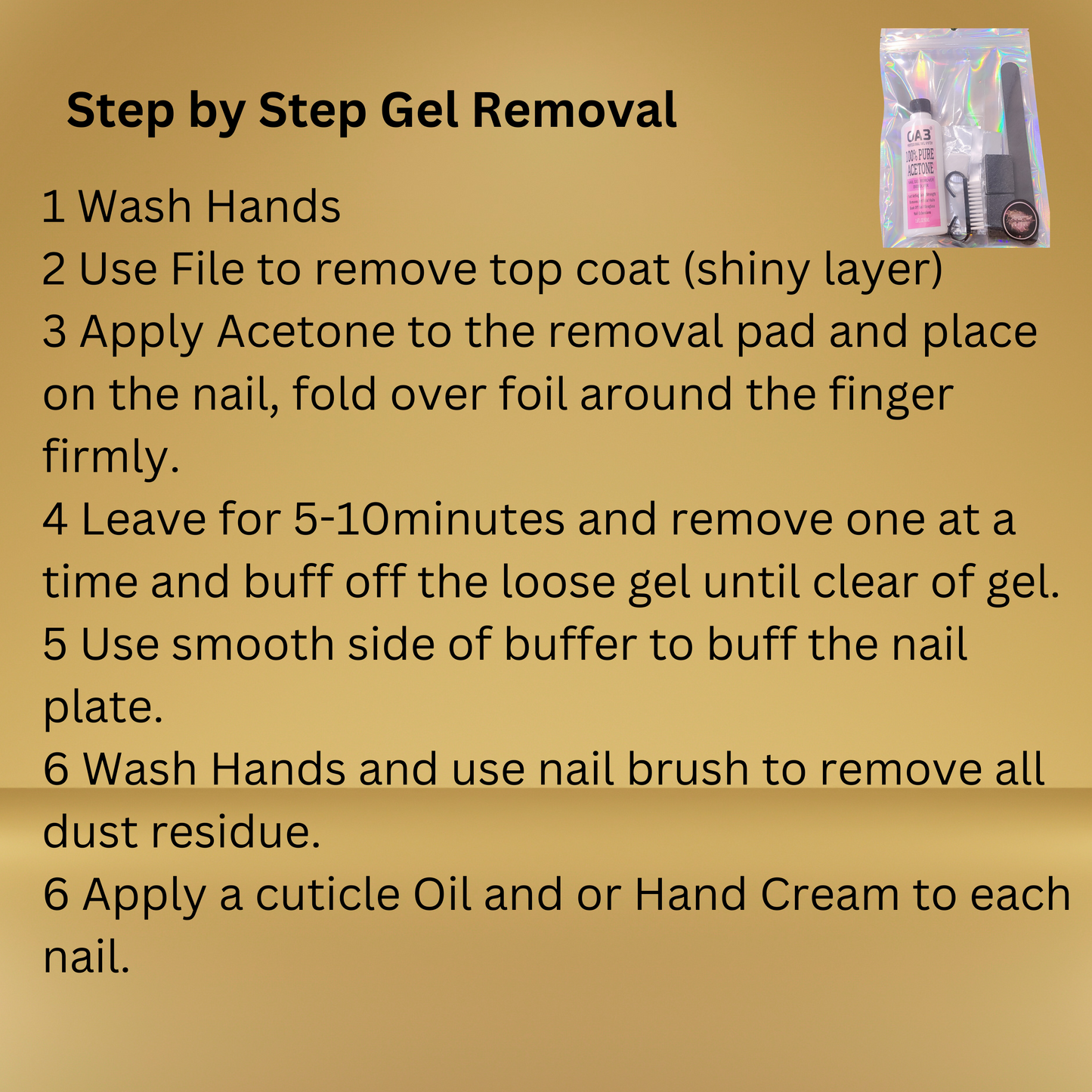 Gel Nail Removal Kit