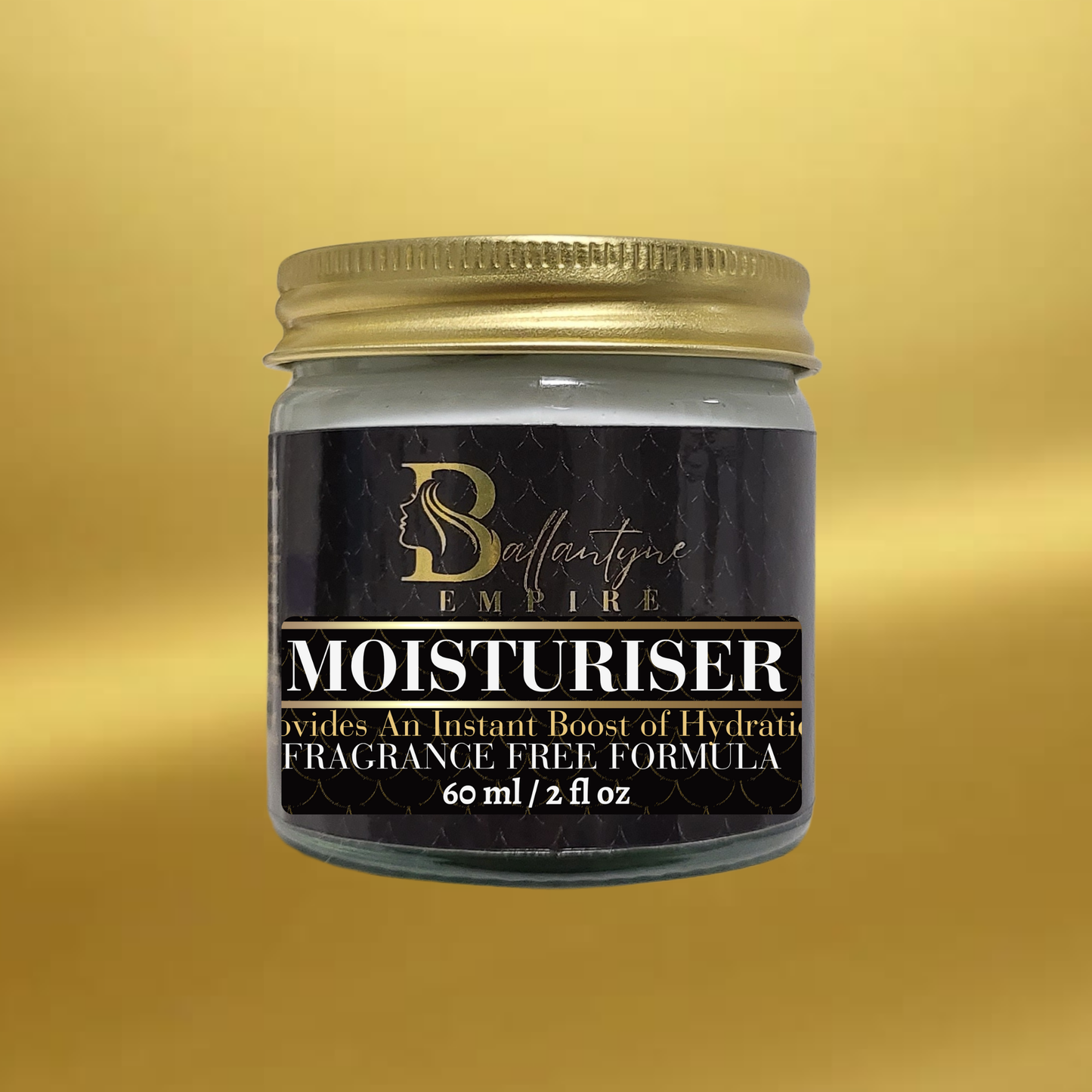 Moisturiser in fragrance free