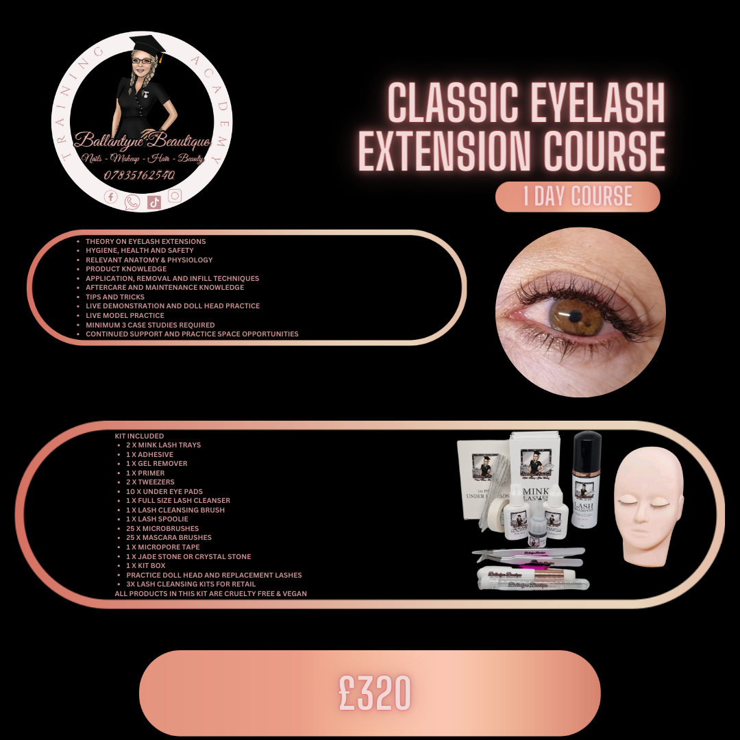 Classic Semi Permanent Eyelash Extension Course