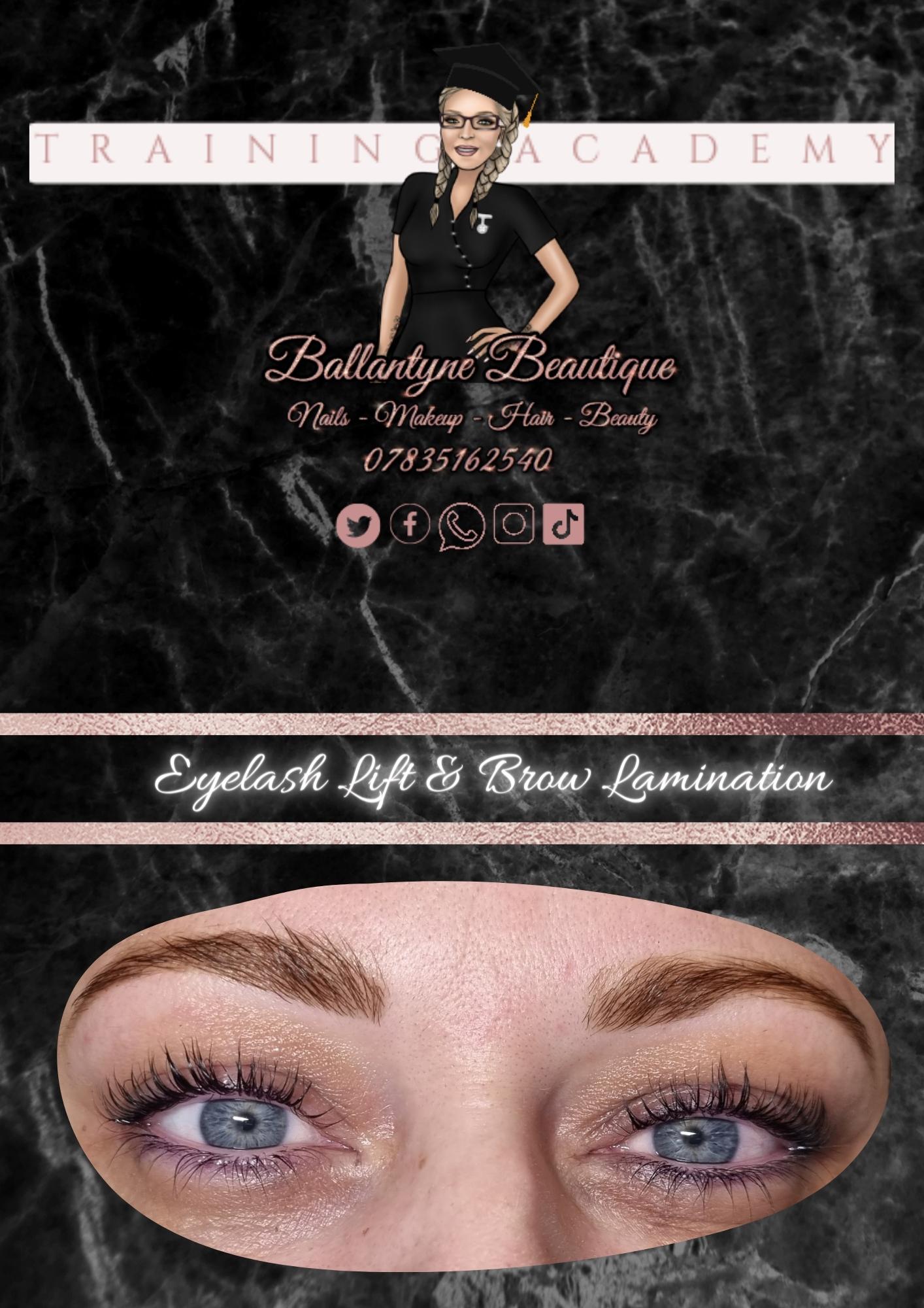 Eyelash Lift & Eyebrow Lamination Course