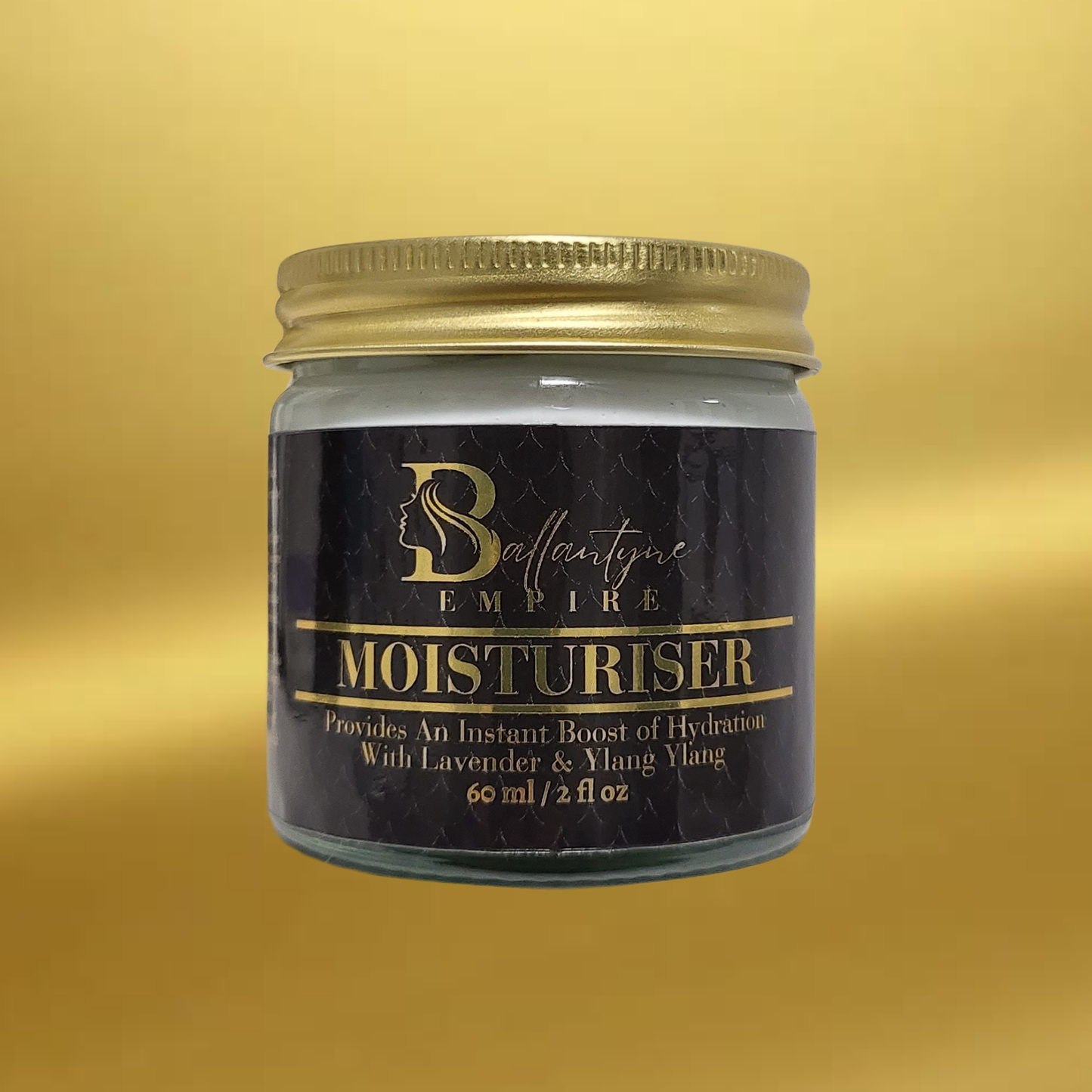 Moisturiser is lavender and ylang-ylang 