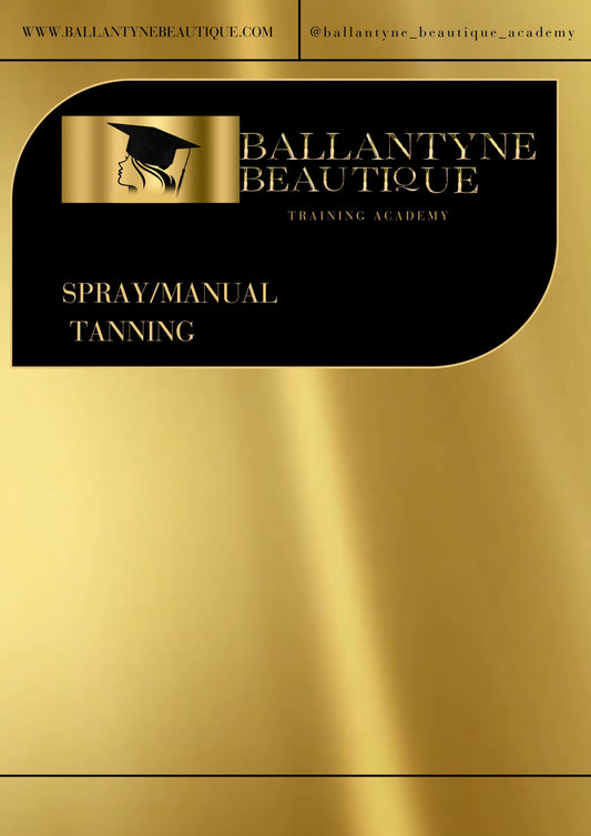 Spray Tanning/Manual Tanning Course